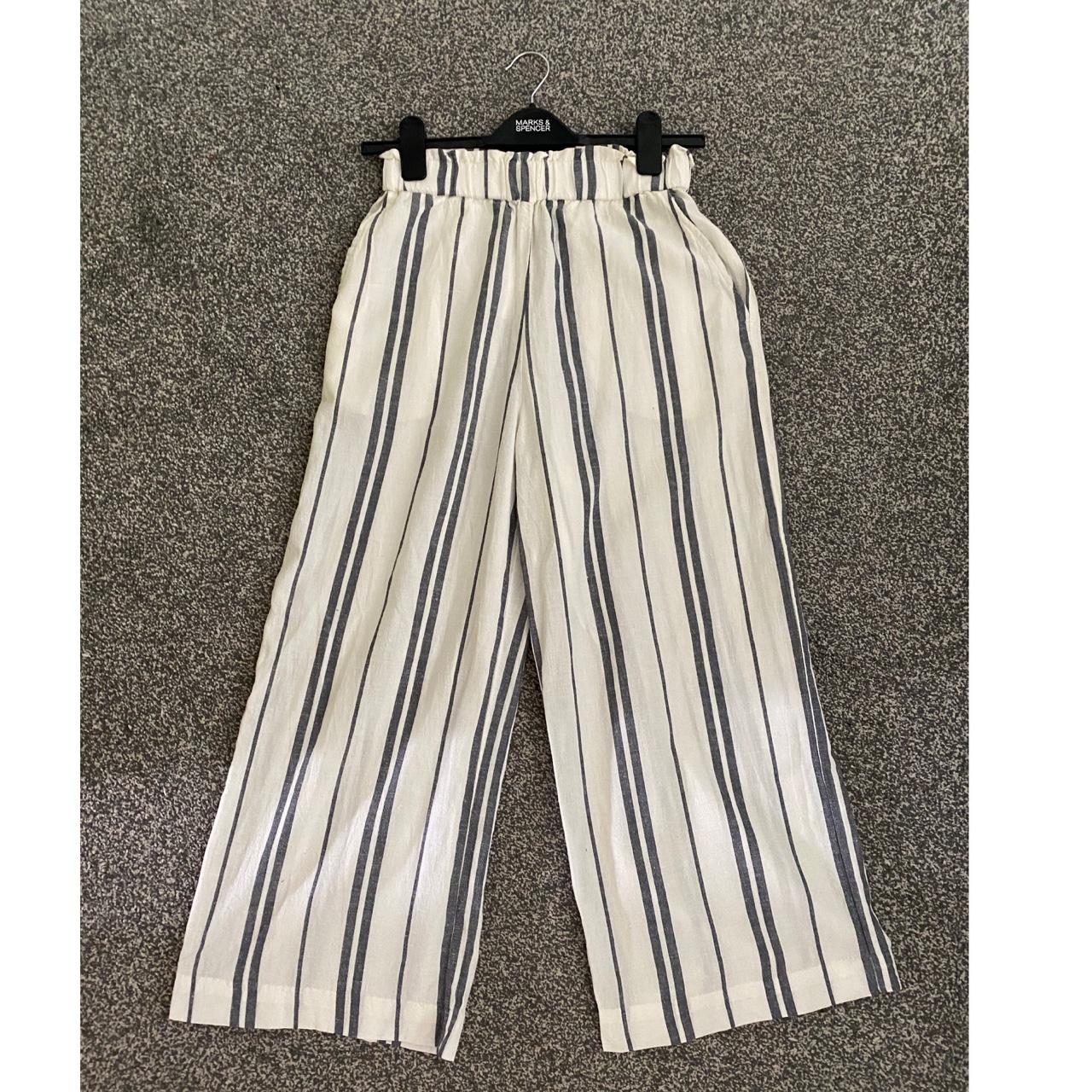 Striped on sale pants h&m