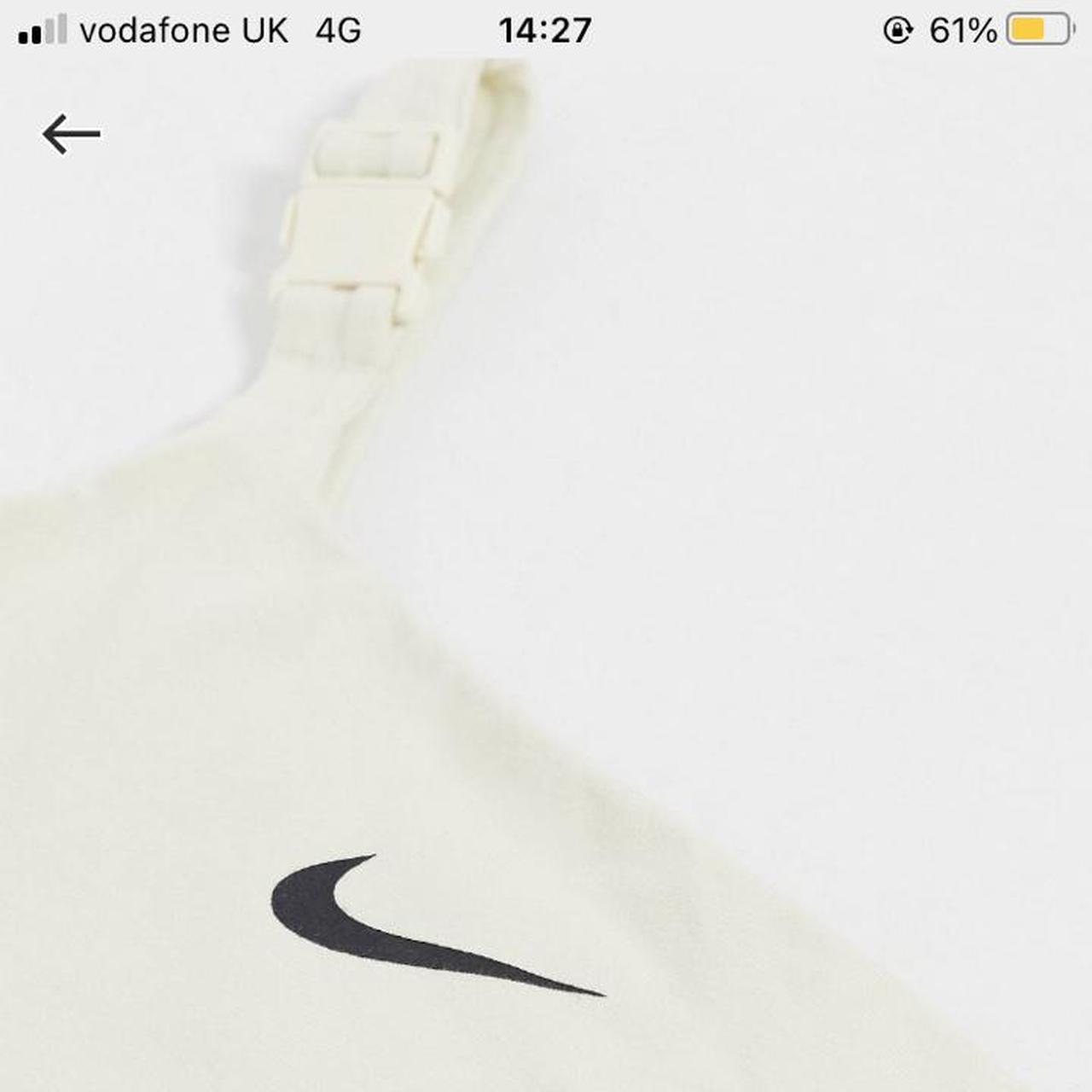 Nike one discount shoulder buckle top