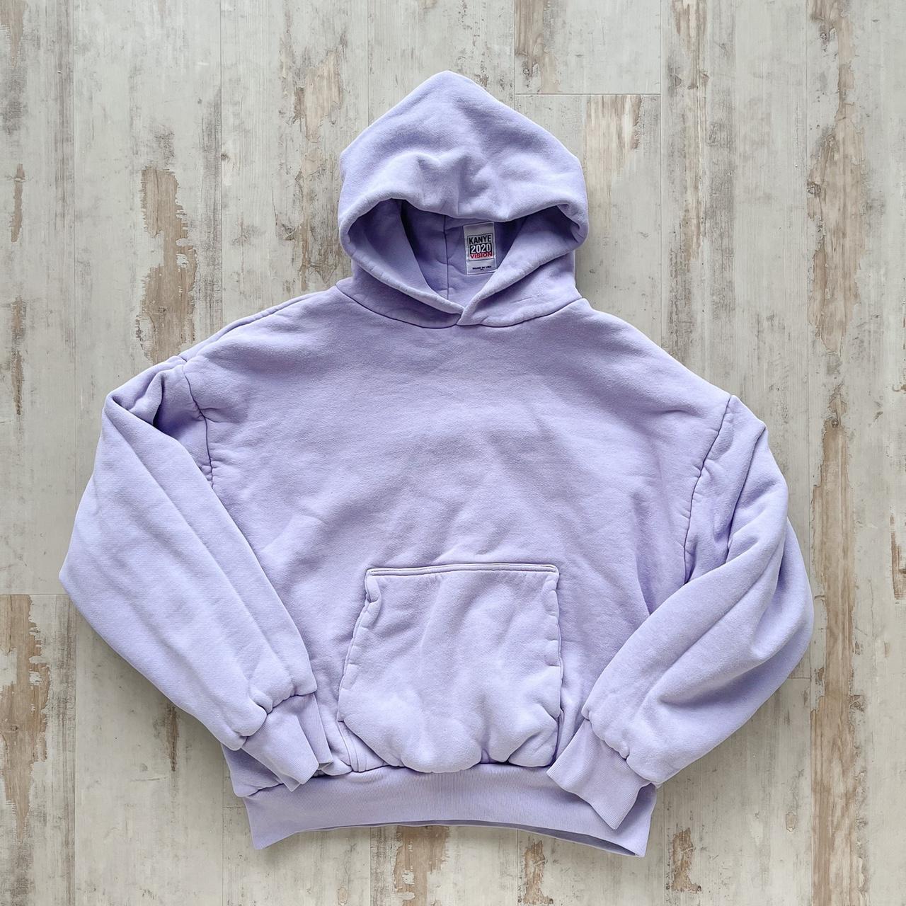 Yeezy Men's Purple Hoodie | Depop