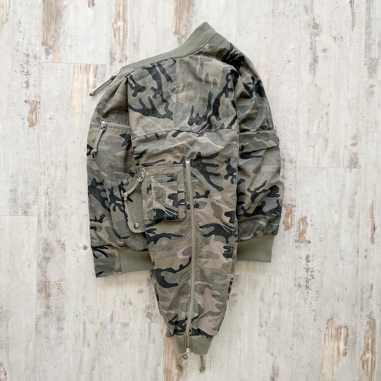 Grailz Multi Zipper Bomber Jacket (2019) (Faded | Depop Grailz Multi Zipper Bomber Jacket (2019) (Faded | Depop