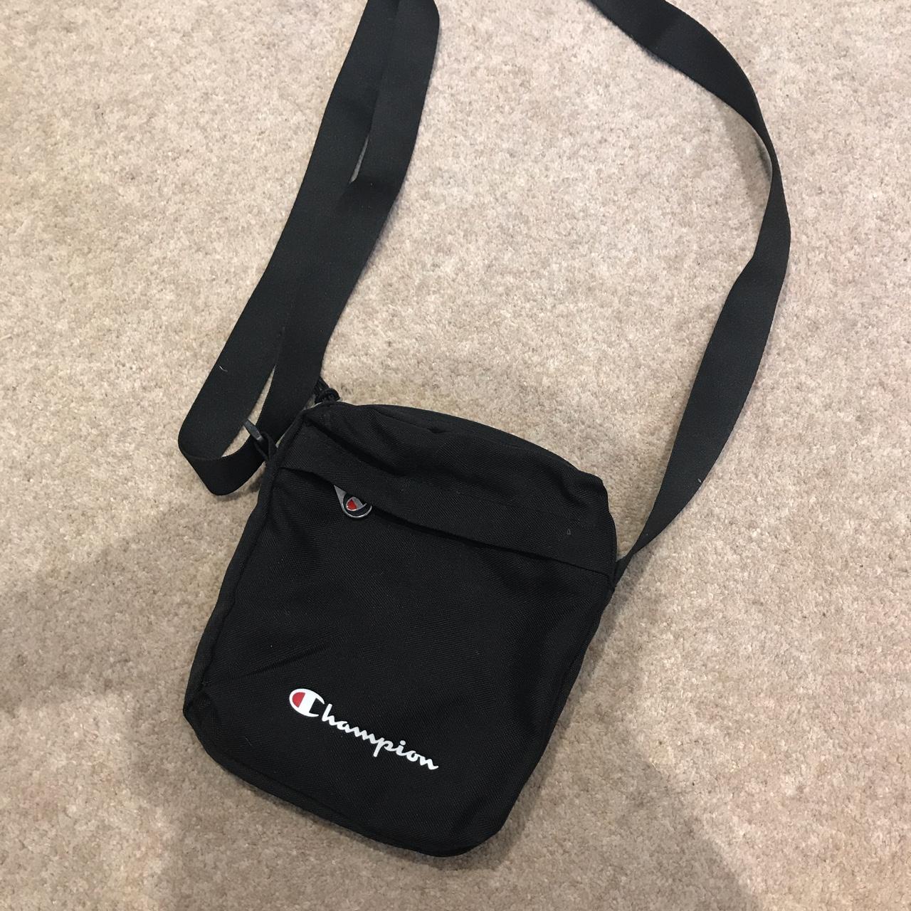 black champion sling bag