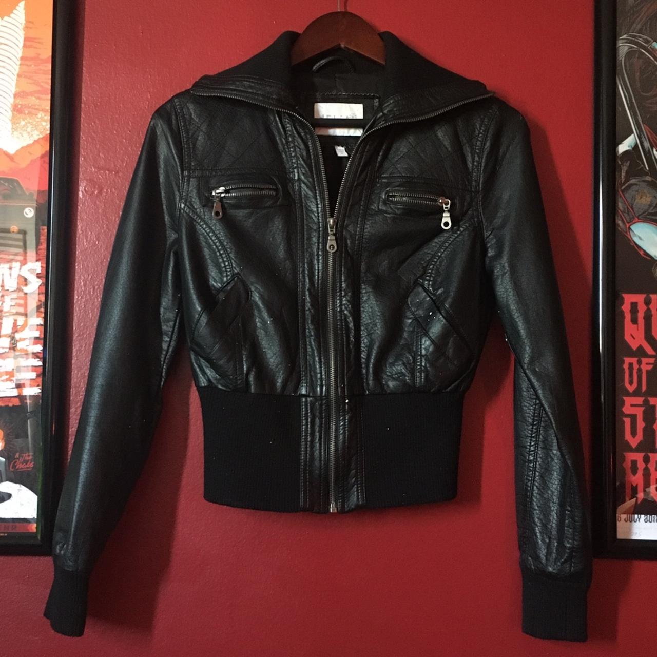 Playboy Women's Black Jacket | Depop