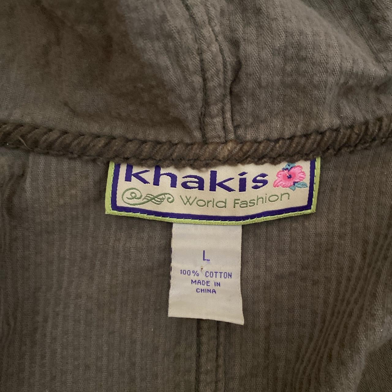 Product Image 3 - Khaki corduroy jacket with hood
Tag