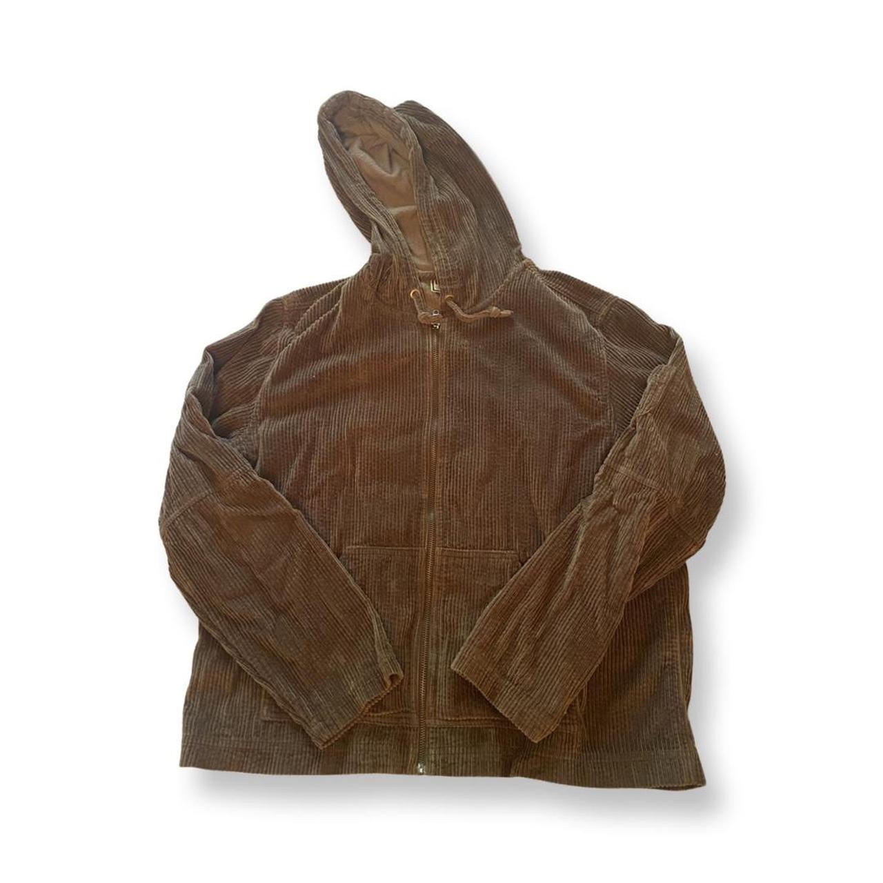Product Image 1 - Khaki corduroy jacket with hood
Tag