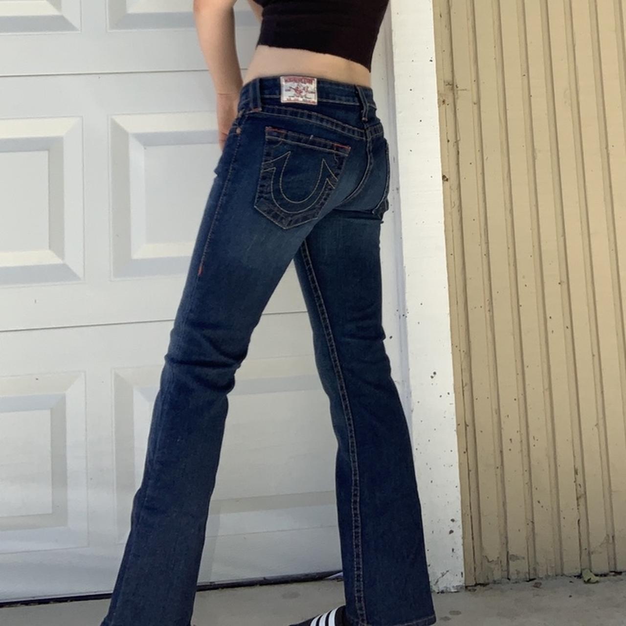 Low rise True Religion flare jeans! 🌟 - labeled a... - Depop