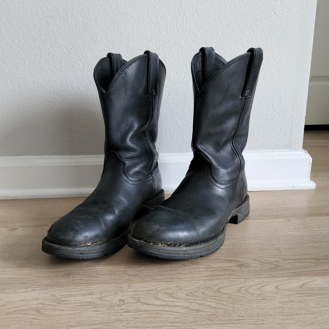 Rebel by DURANGO Black Round Toe