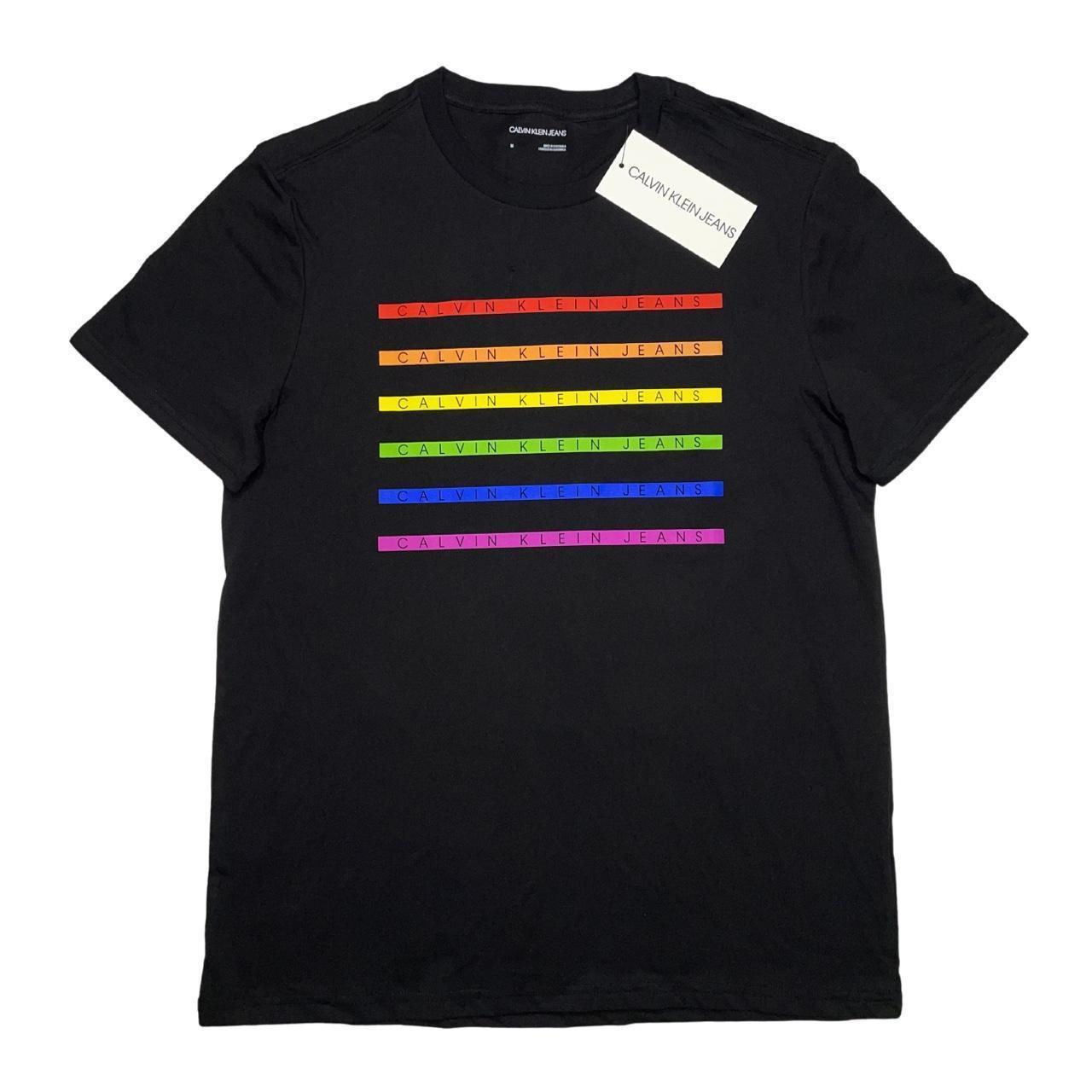 Product Image 1 - Calvin Klein Rainbow Graphic Tee