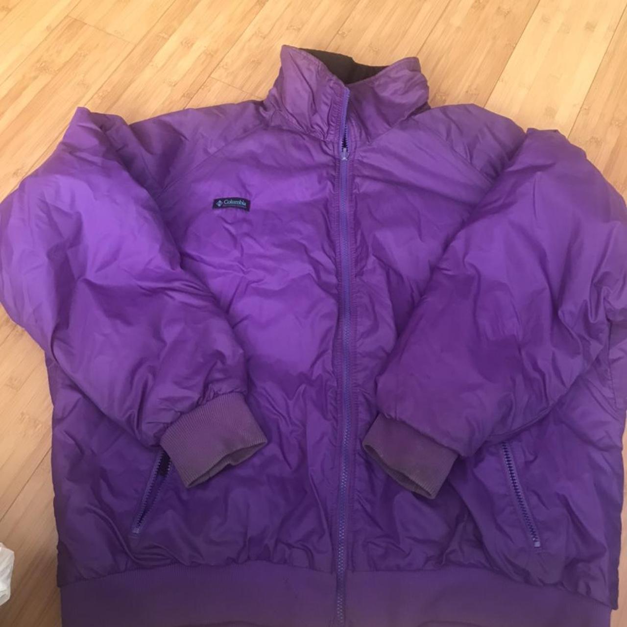 vintage columbia puffer jacket