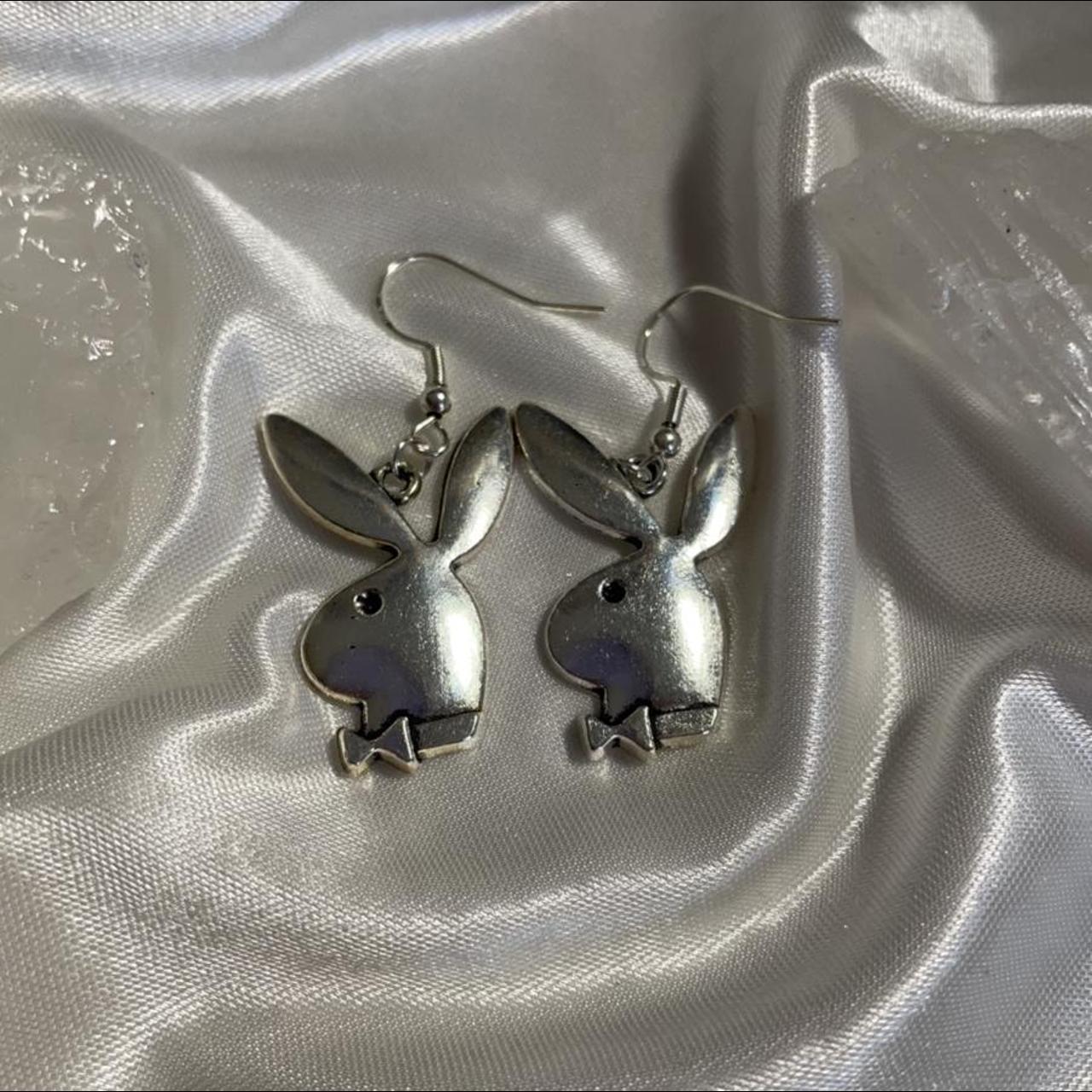 ☆ playboy bunny earrings ☆, •handmade with love...