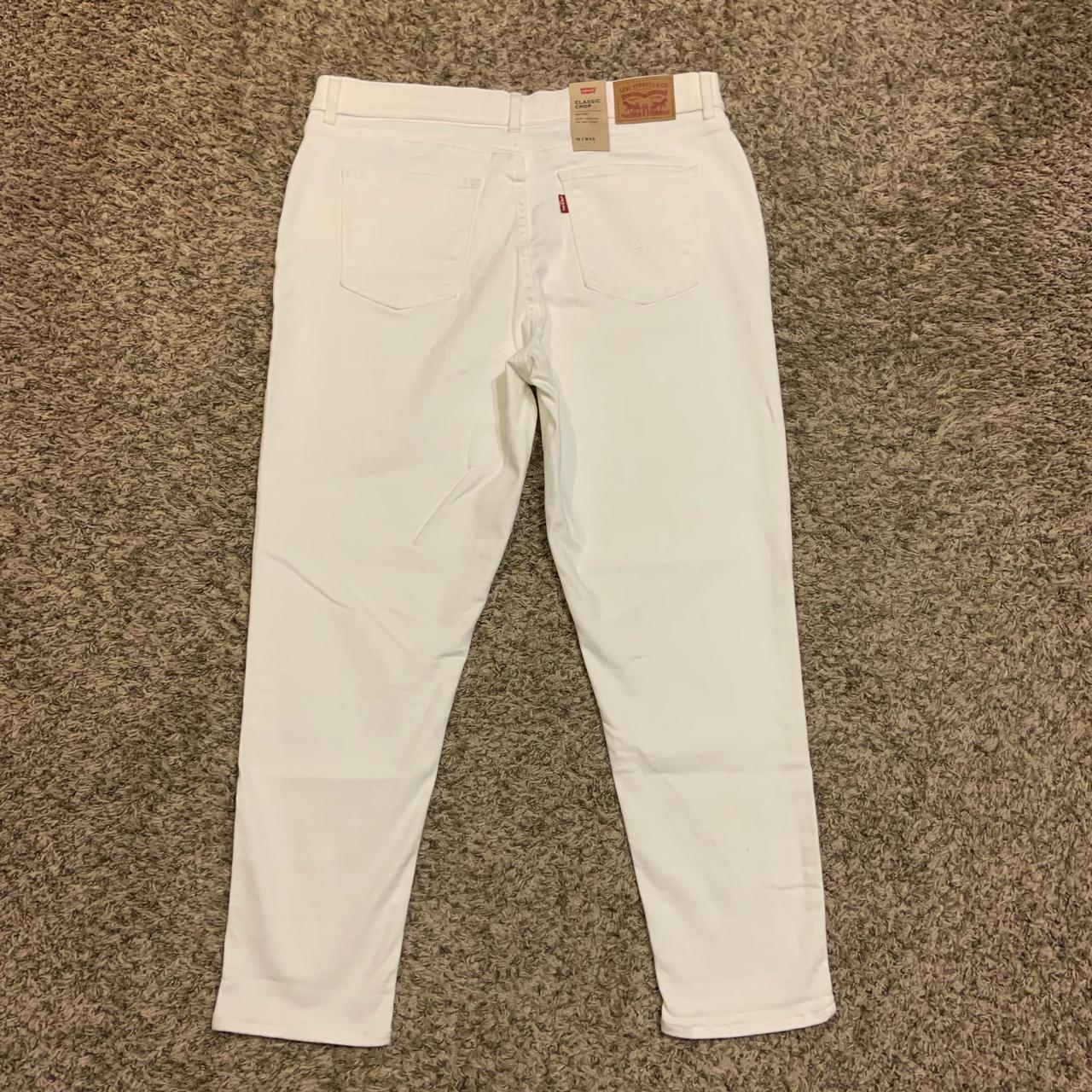 levi's classic crop mid rise