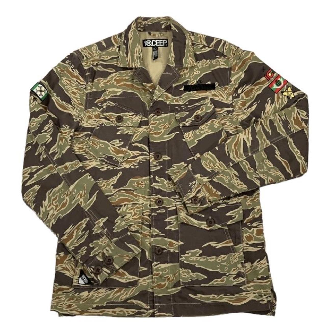 10 deep hotsell camo jacket