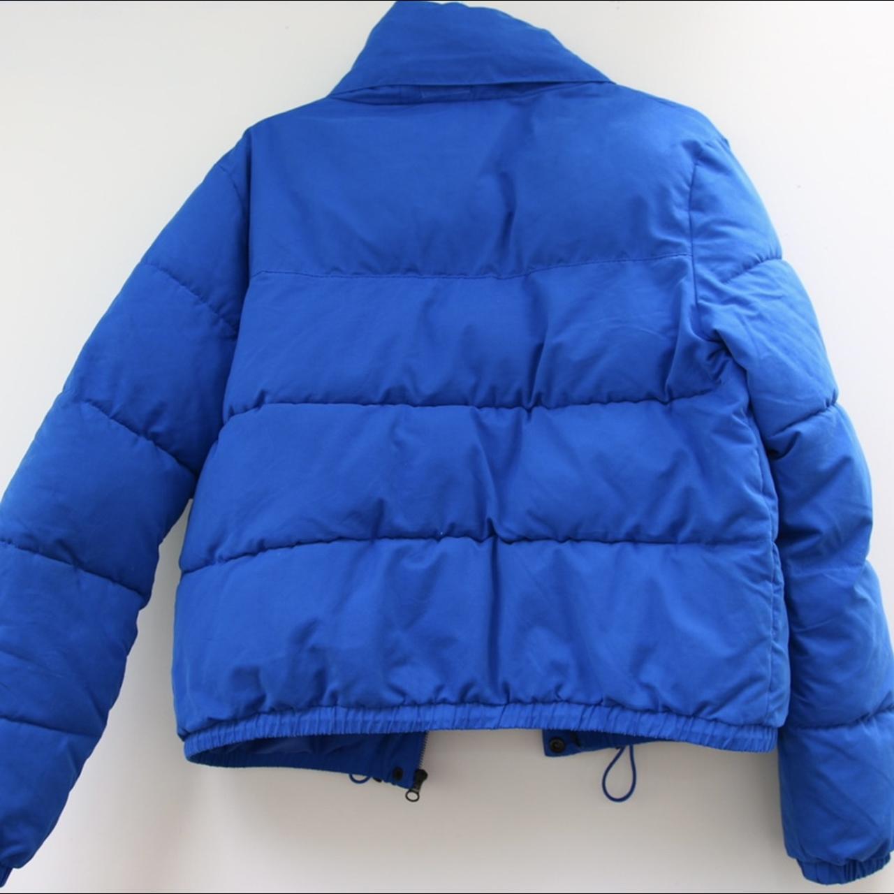 SDNY supply and demand size 8 blue puffer jacket... Depop