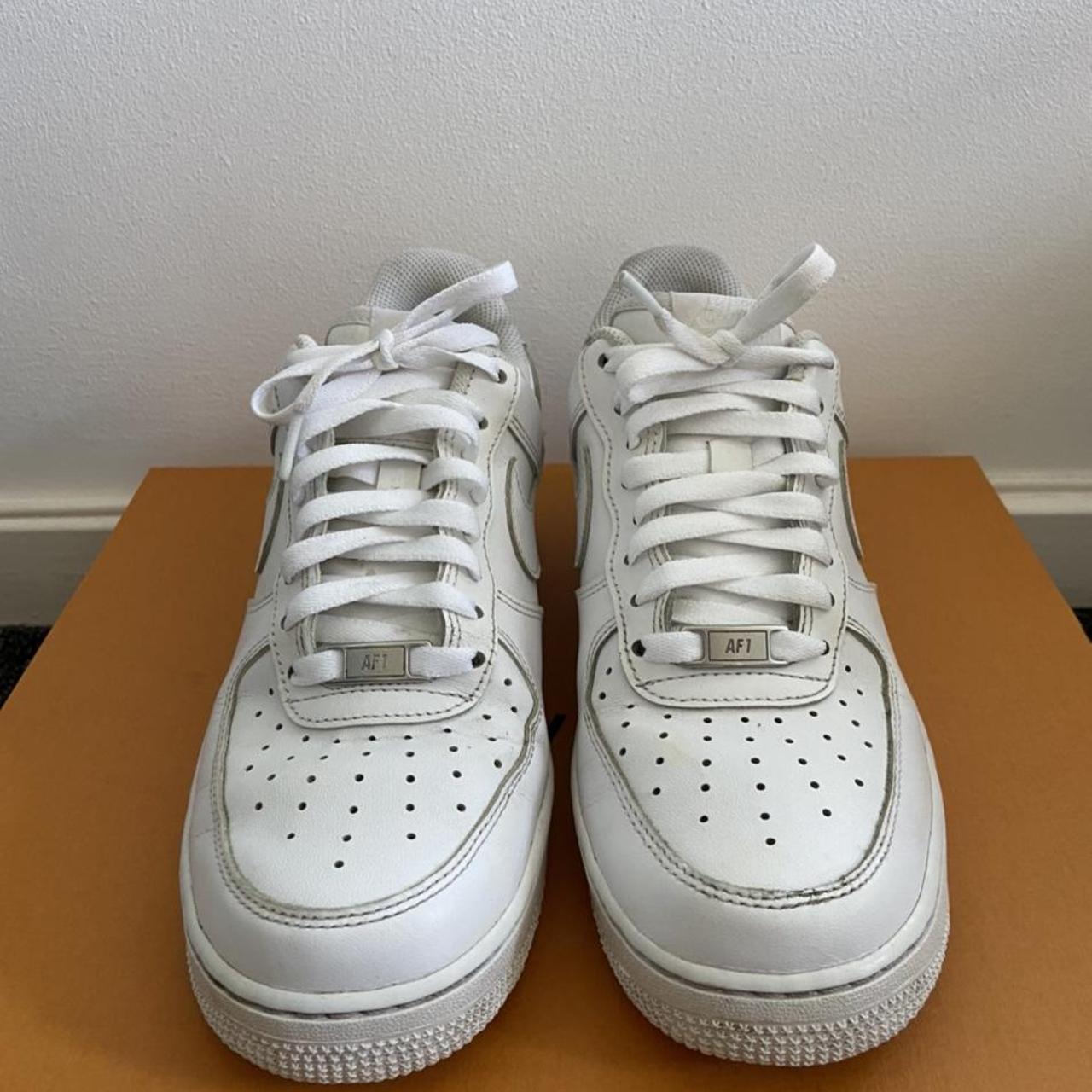 White Air Force 1 Mens Uk 7 With out box - Depop