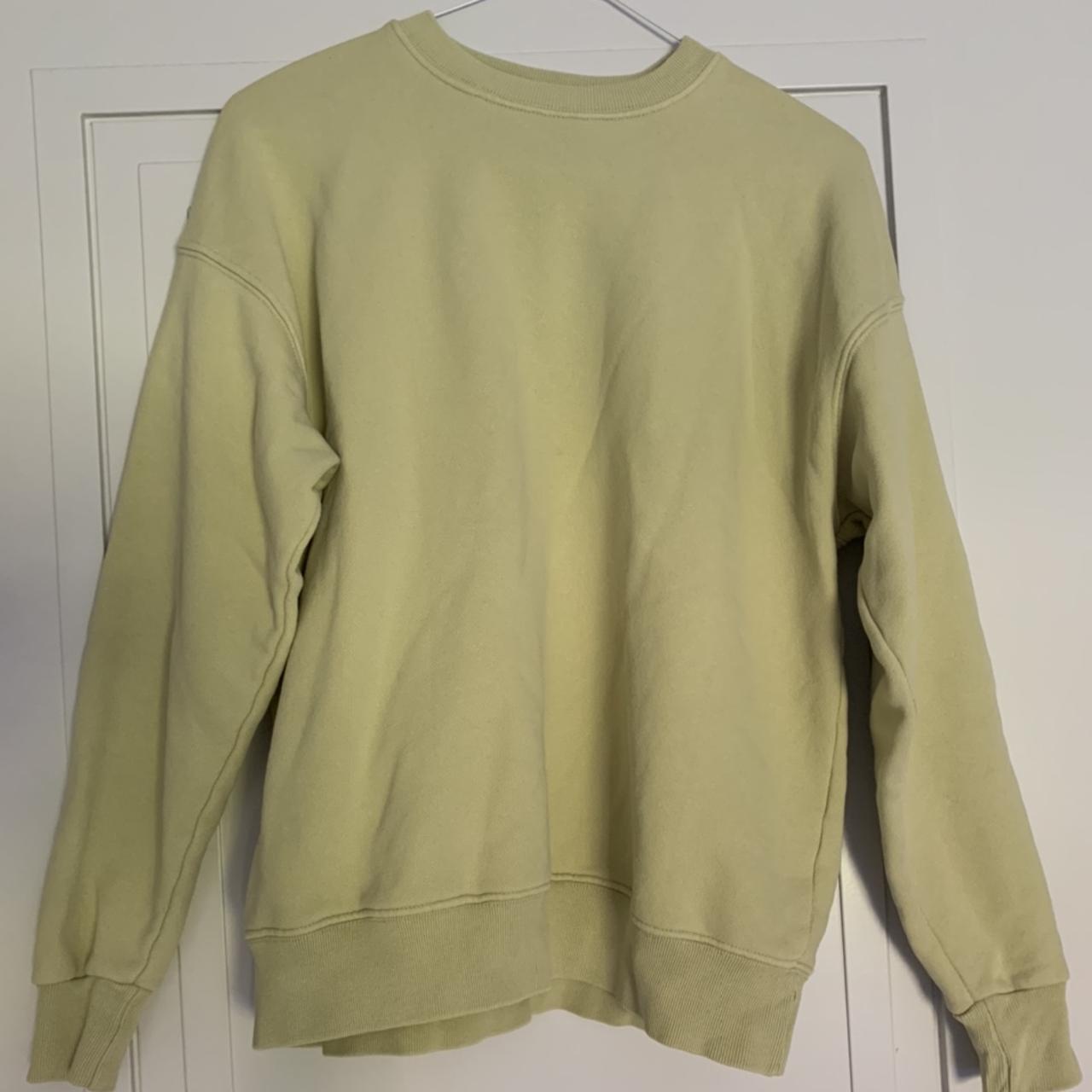 Pull and bear outlet yellow sweater