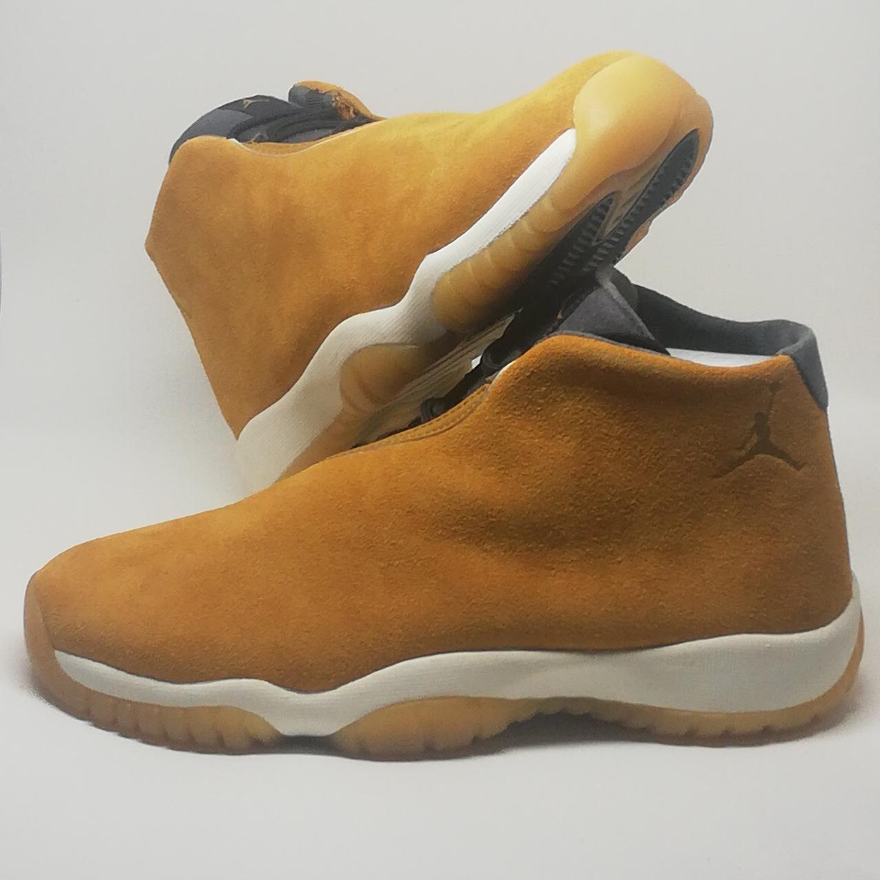 TRAINERS AIR JORDAN FUTURE WHEAT/DARK Depop