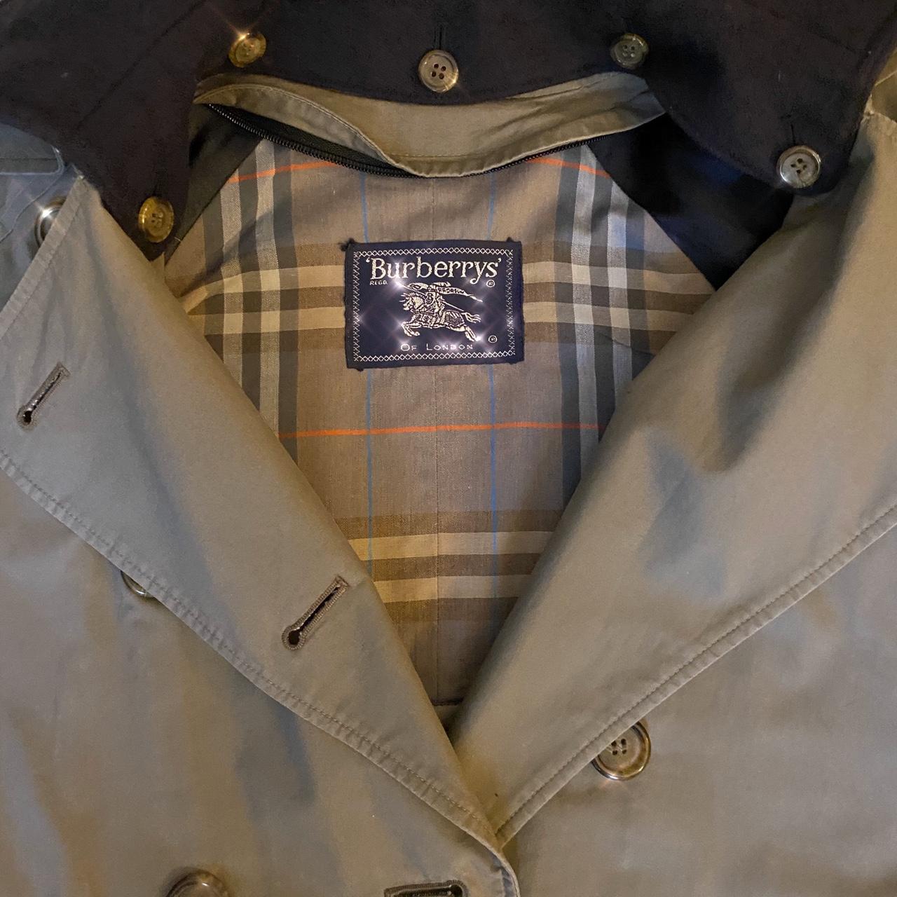 depop burberry trench