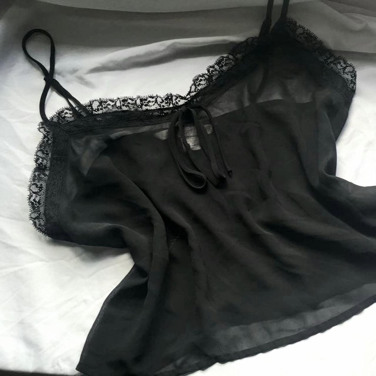 Victoria Secret Sheer Crop Top This Lovely Top Is Depop 2110