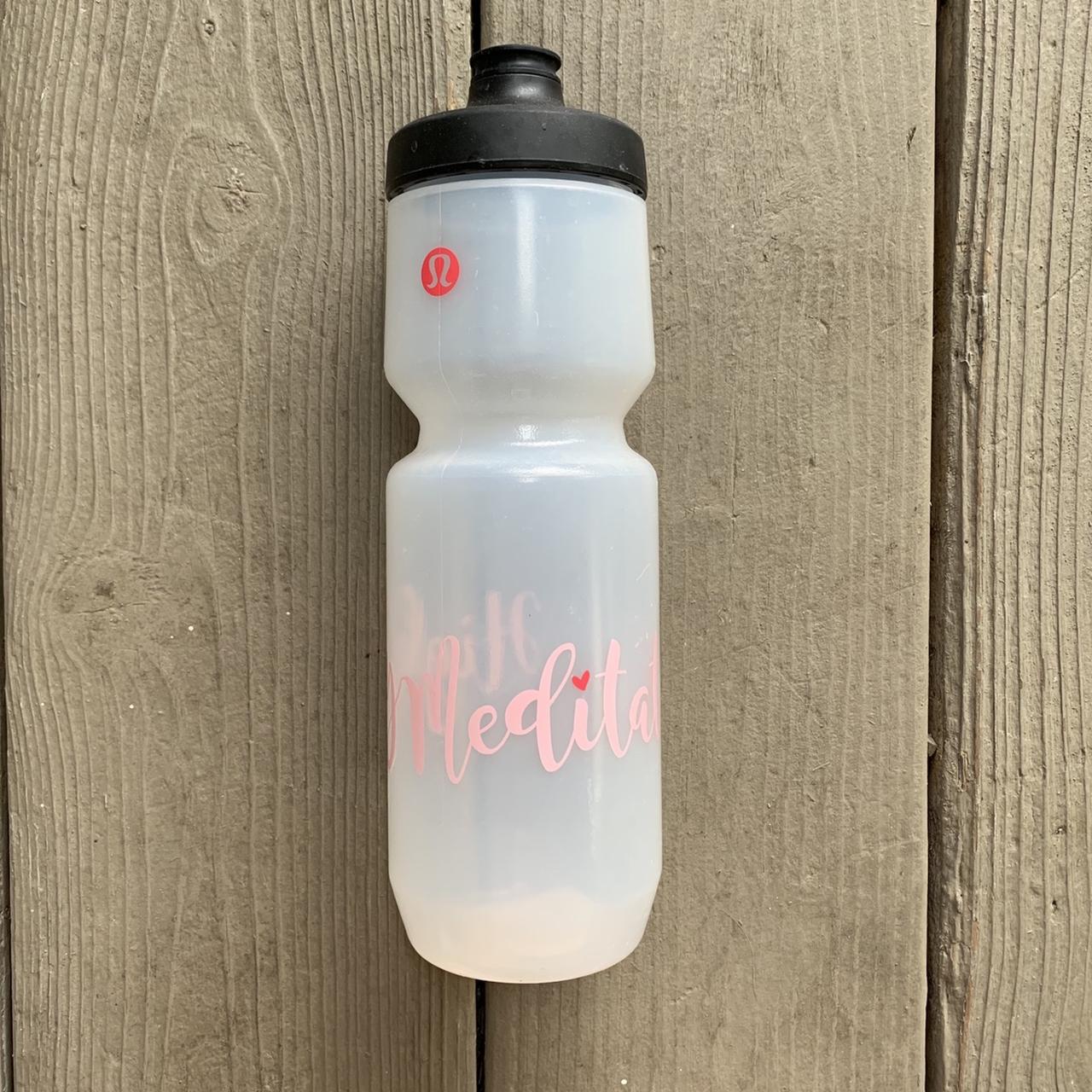 Lululemon Water Bottle “HighlyMeditated” is what it - Depop
