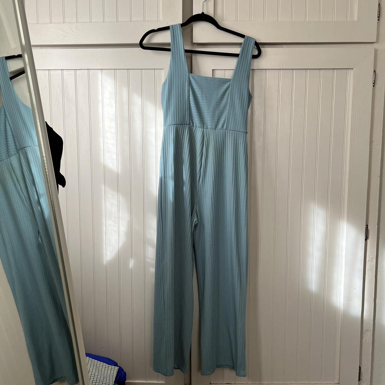 Wild Fable Women's Blue Dress | Depop