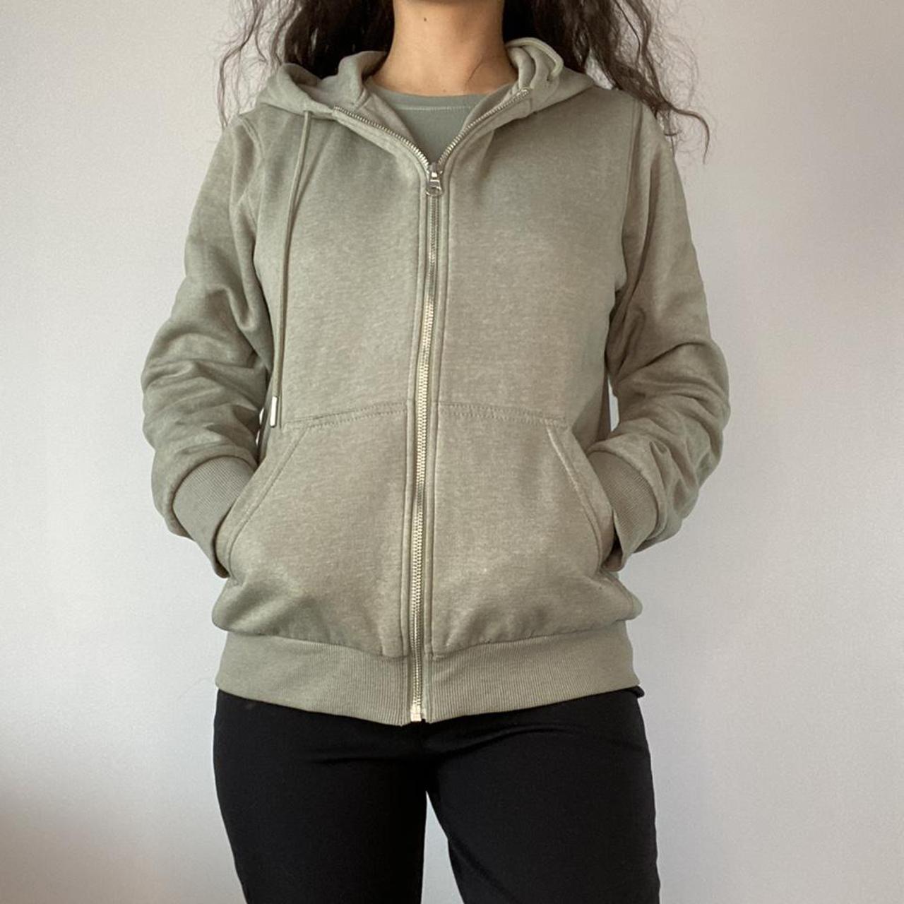 H&M Women's Green Jacket Depop