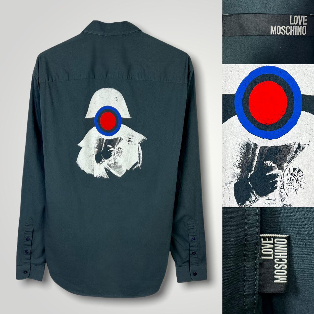 love moschino button down shirt