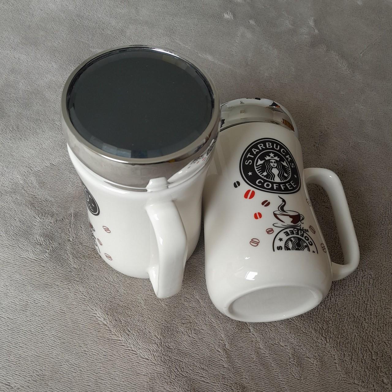 Starbucks Ceramic Travel Mugs Set of 2 (Can be... Depop