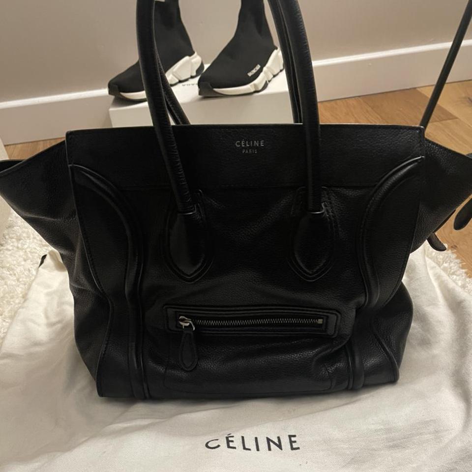 Celine bag bought from Harrods. Lost shape a bit but. Depop