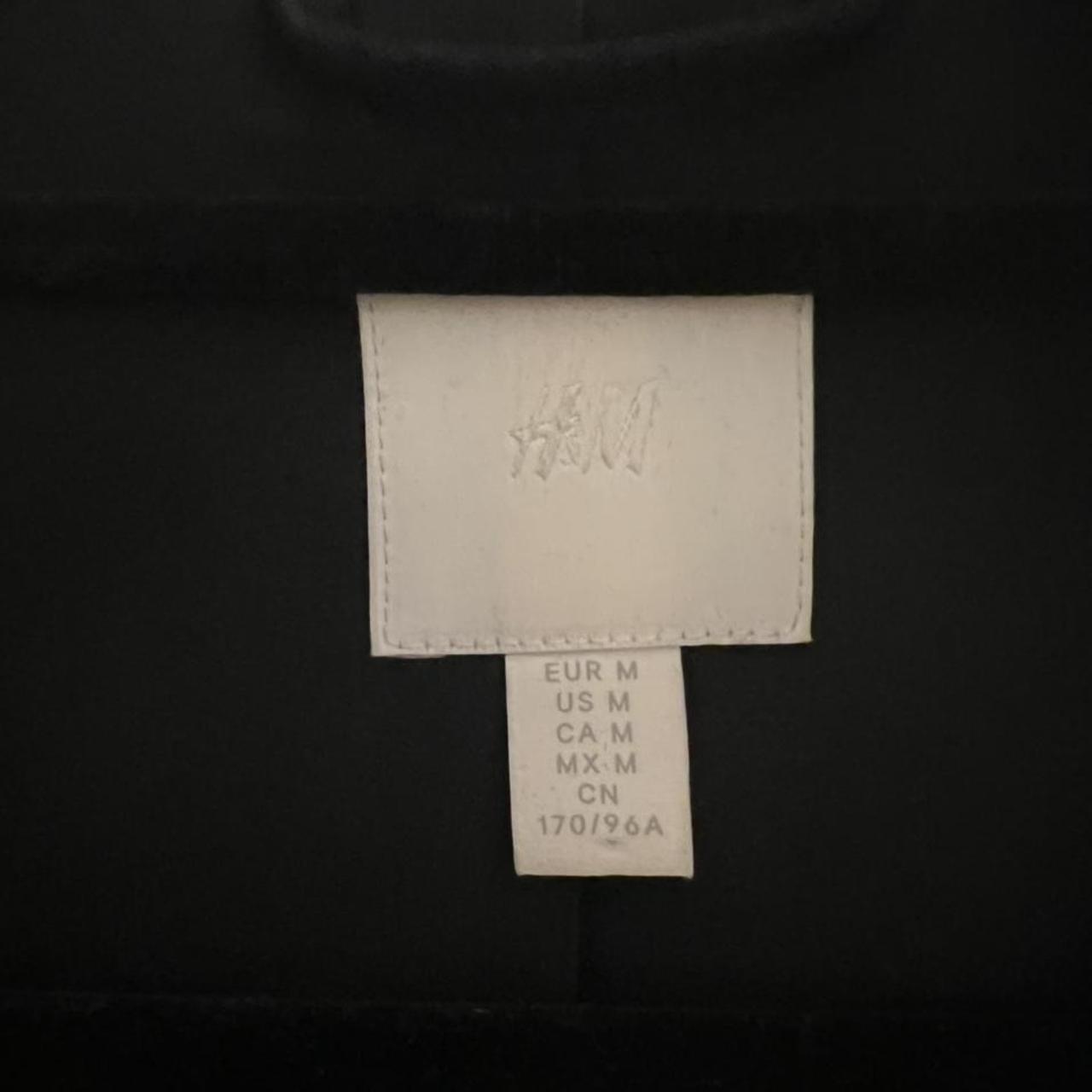 H&M Women's Black Waistcoatsvests Depop