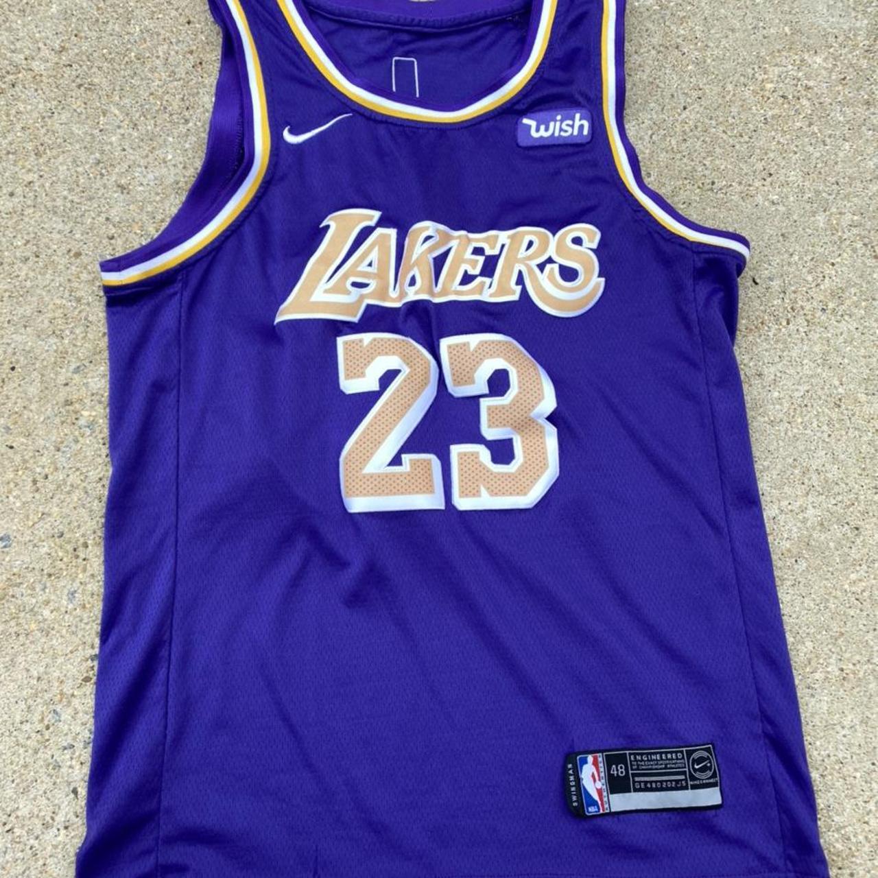 mens lebron james lakers jersey