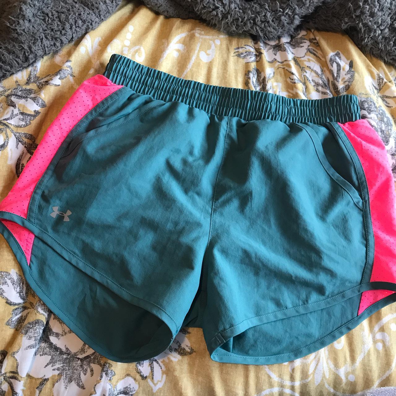 Under armour training shorts with drawstring and the... - Depop