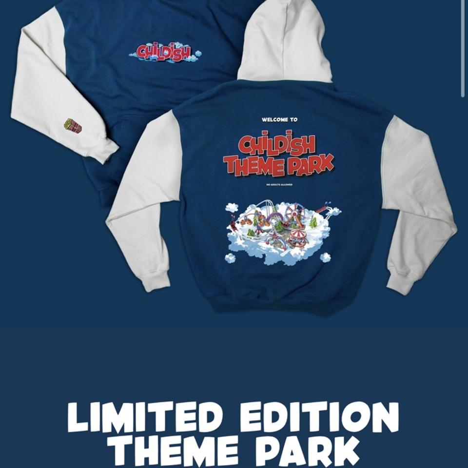 Tgfbro childish theme online park hoodie