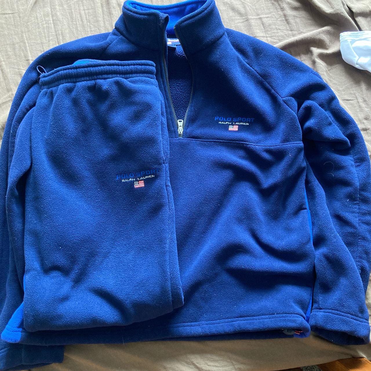 Polo sport Fleece Sweat suit never seen anyone else