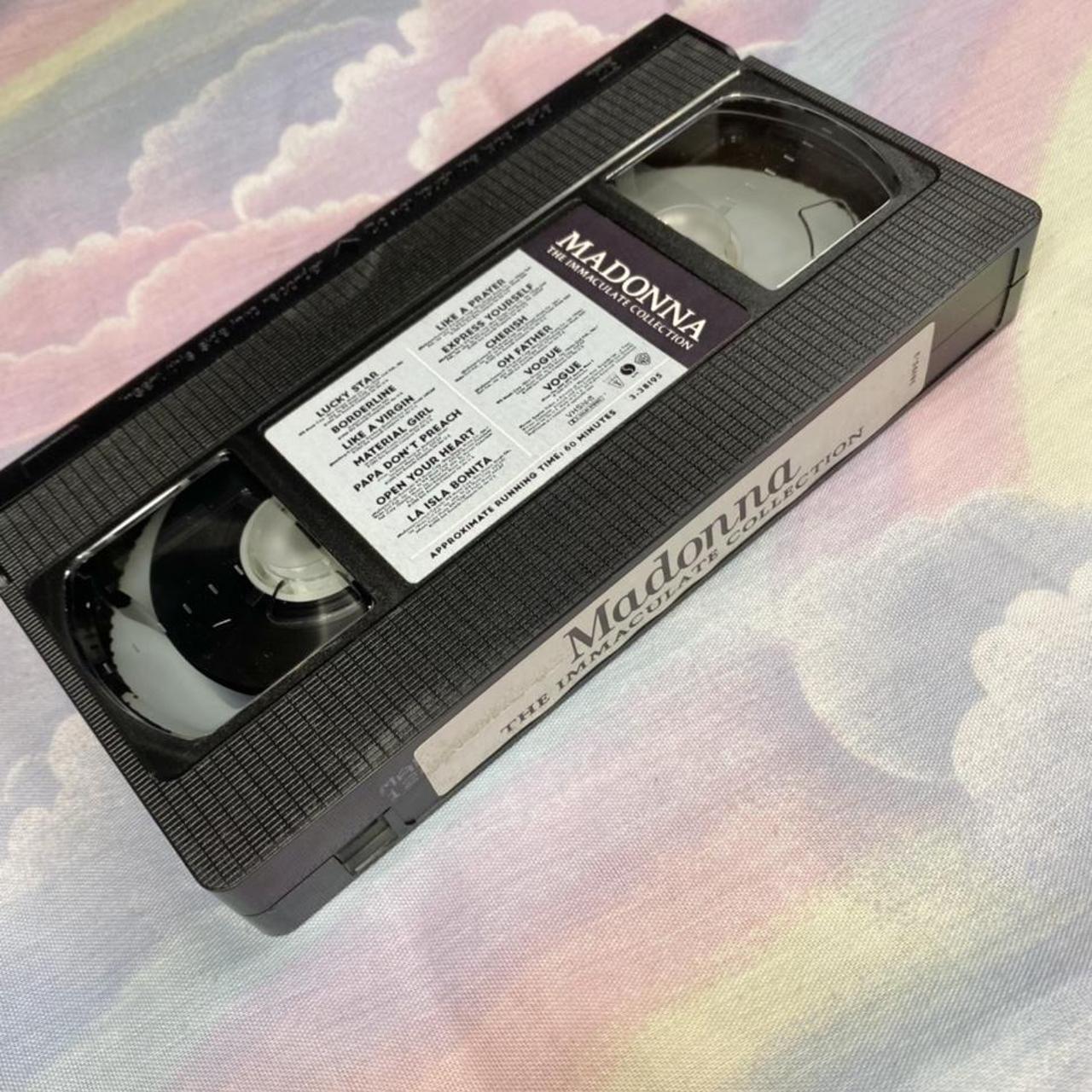 Madonna The immaculate collection vhs. Box is in... Depop