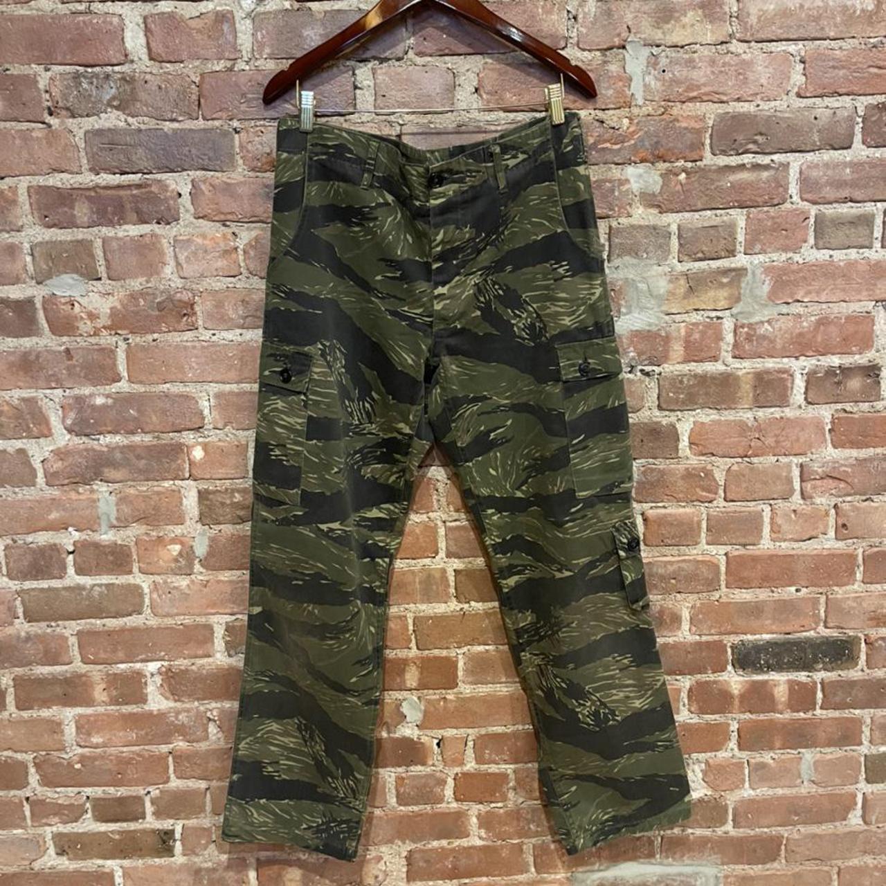 Vintage Japanese Tiger camo pants - Depop