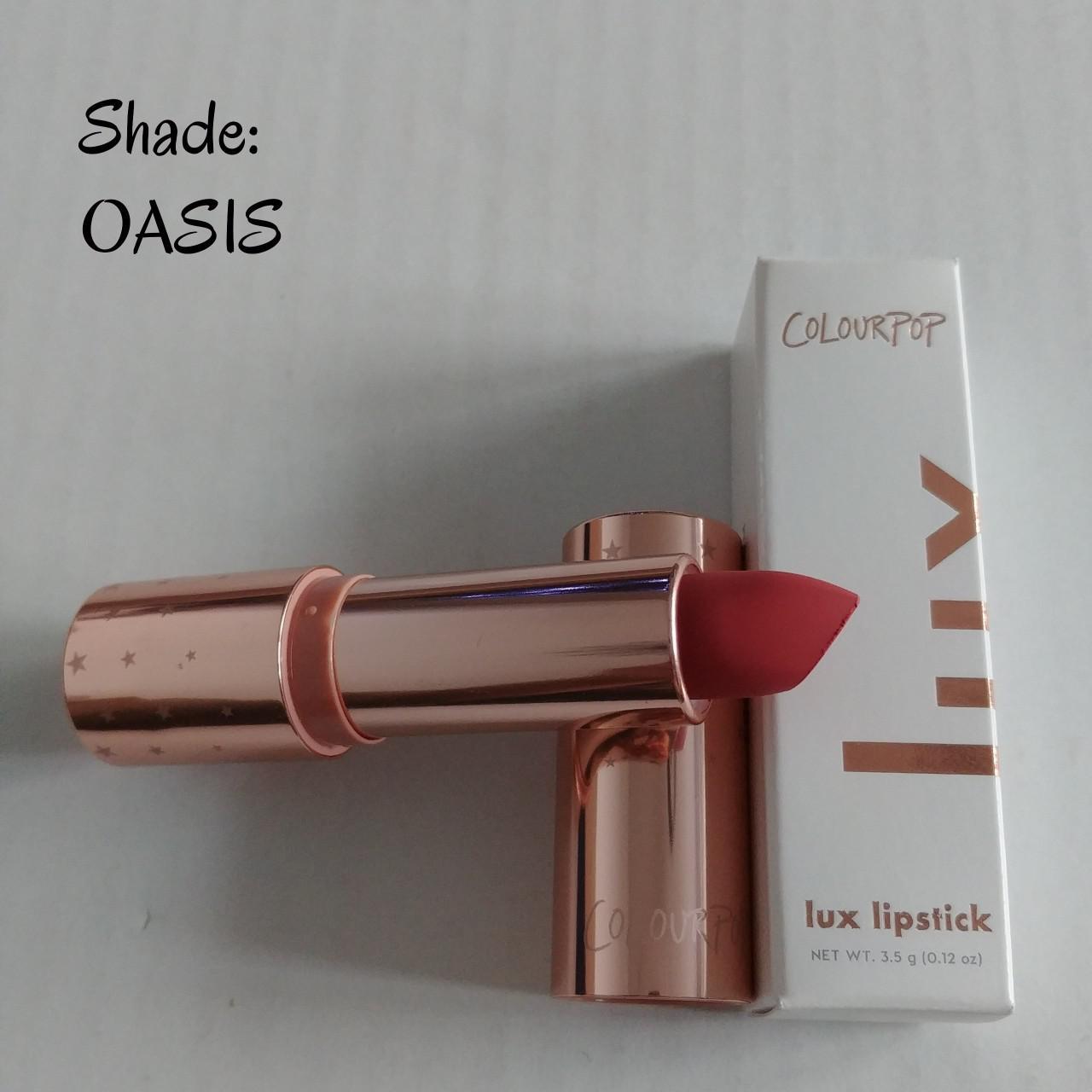 colourpop blur lux lipstick oasis