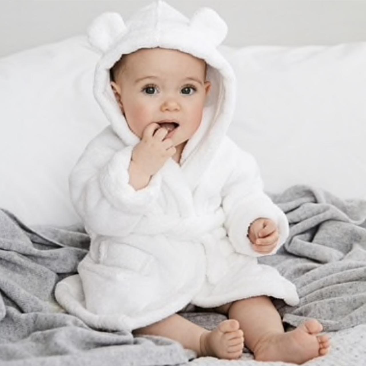 Baby dressing clearance gown white company