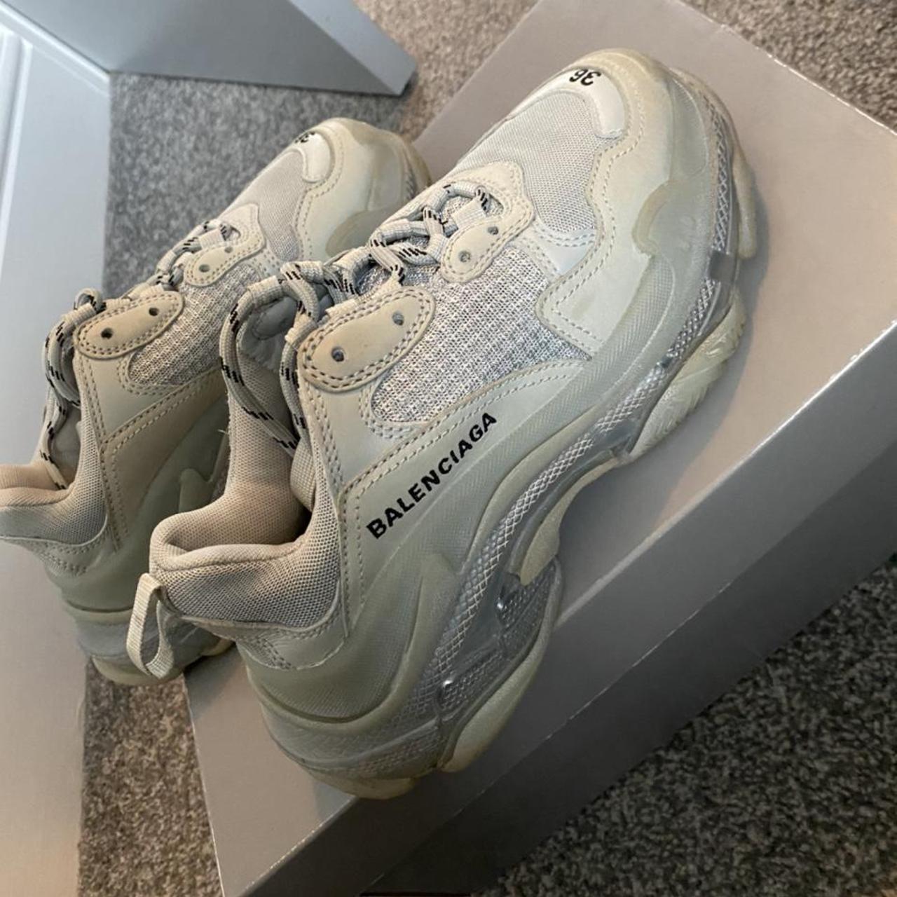 balenciaga sneakers womens grey