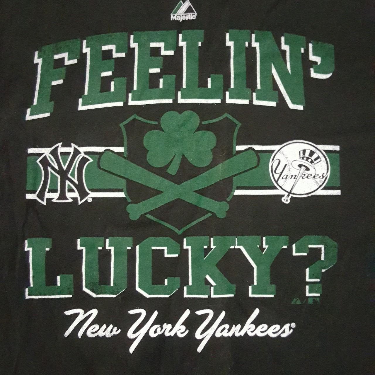 St. Patrick's Day shirts among the New York Yankees' and New York