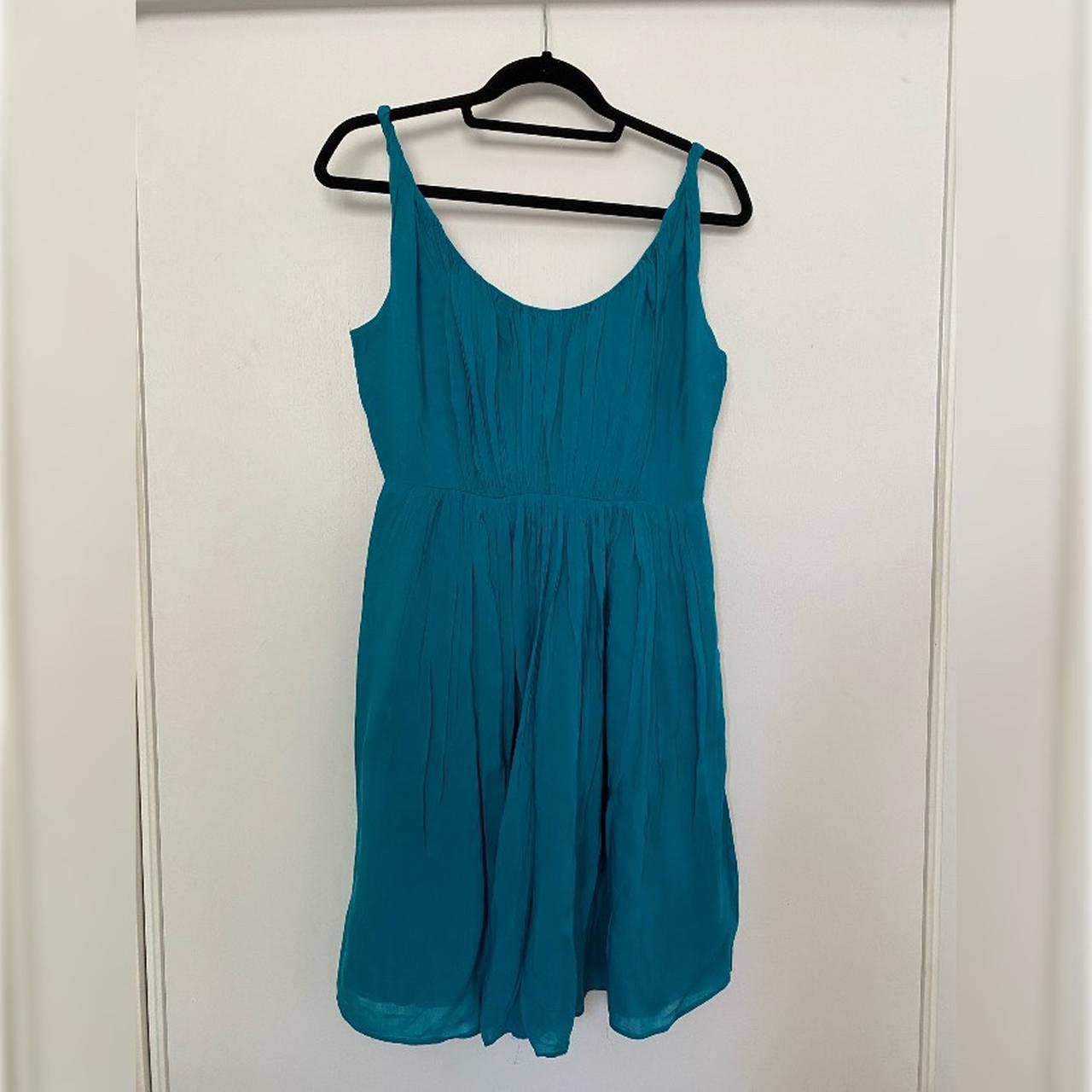 Madewell Women's Blue Dress | Depop