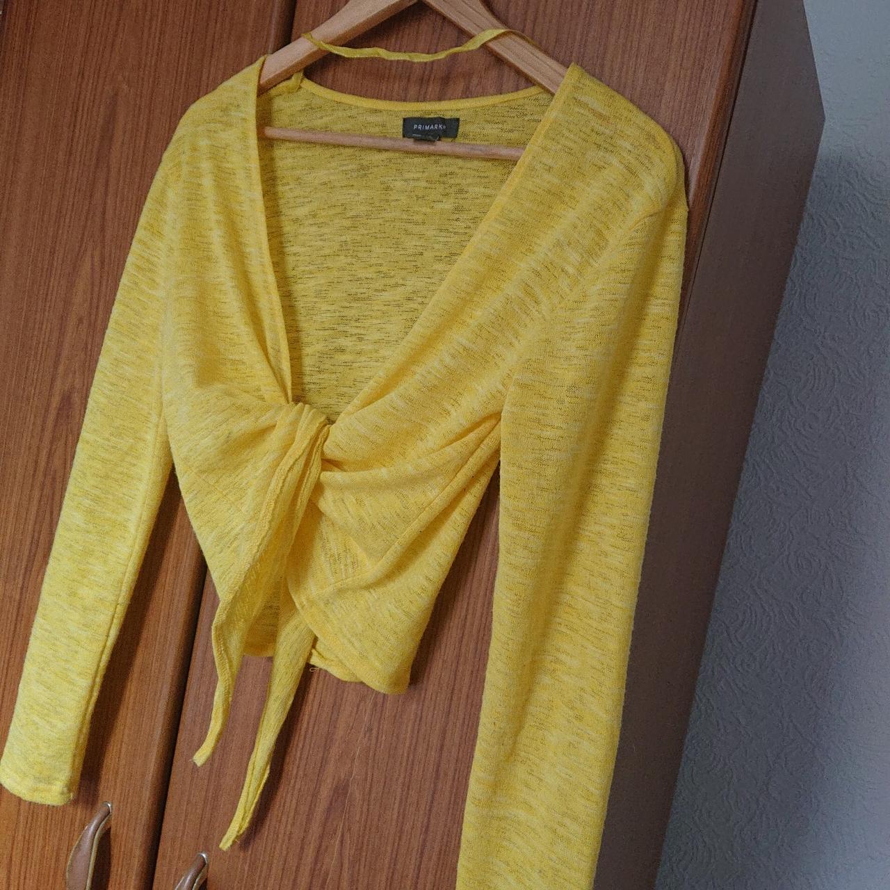 Yellow on sale cardigan primark