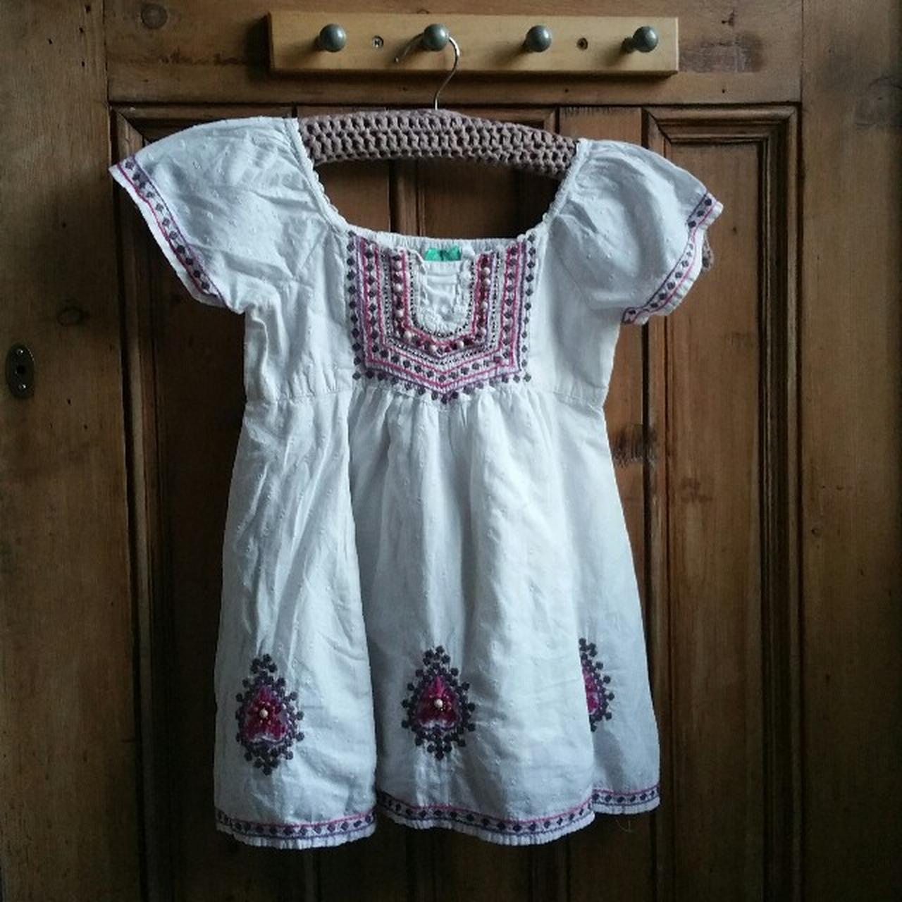 Girls Monsoon embroidered and beaded top... - Depop