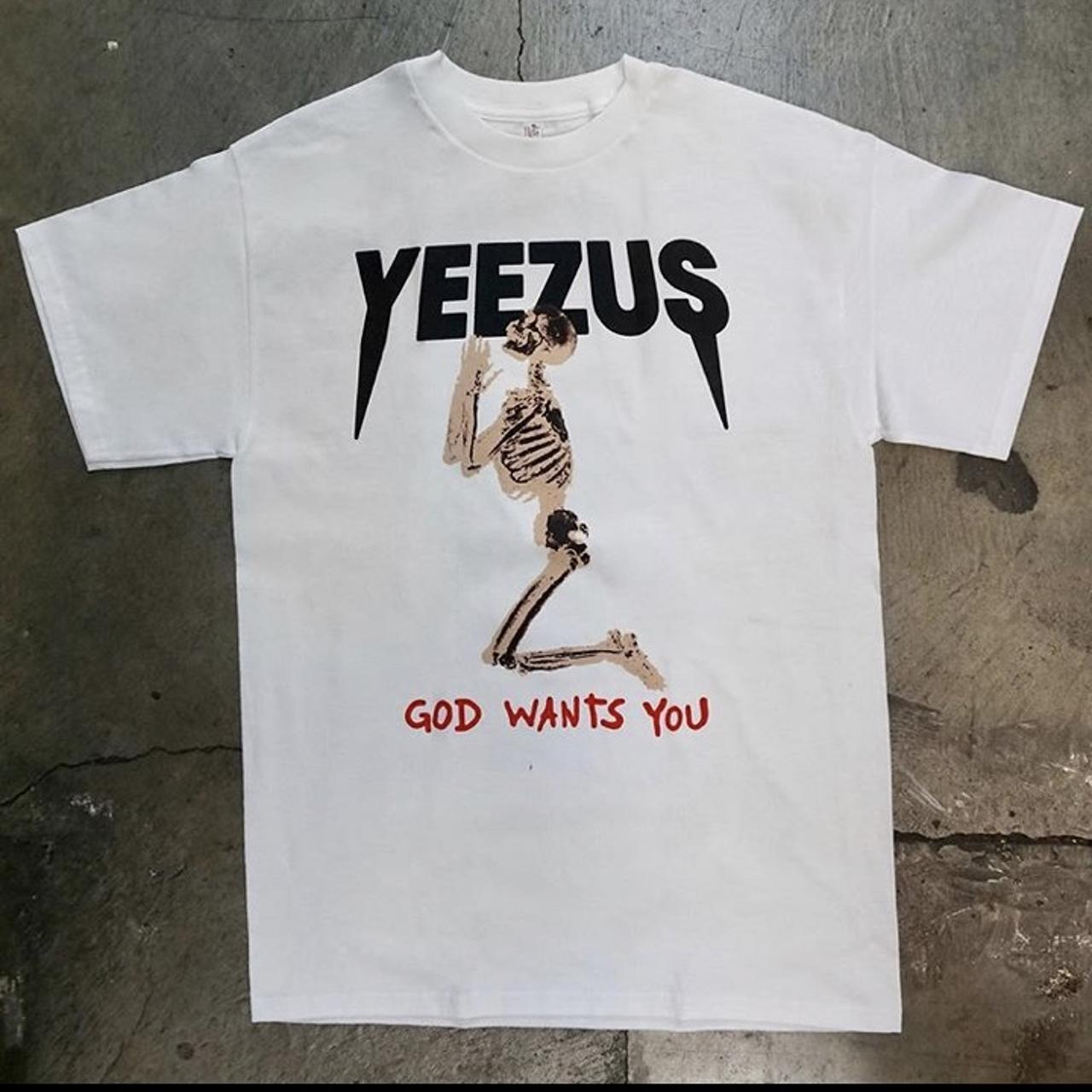 Yeezus Tee #Yeezus #kylie Tour Tee |Skeleton Tee|... - Depop