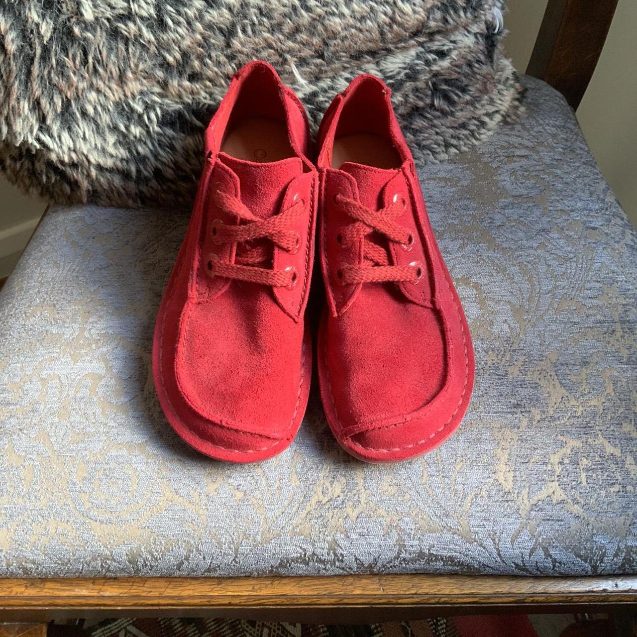 Clarks Women's Red Footwear | Depop