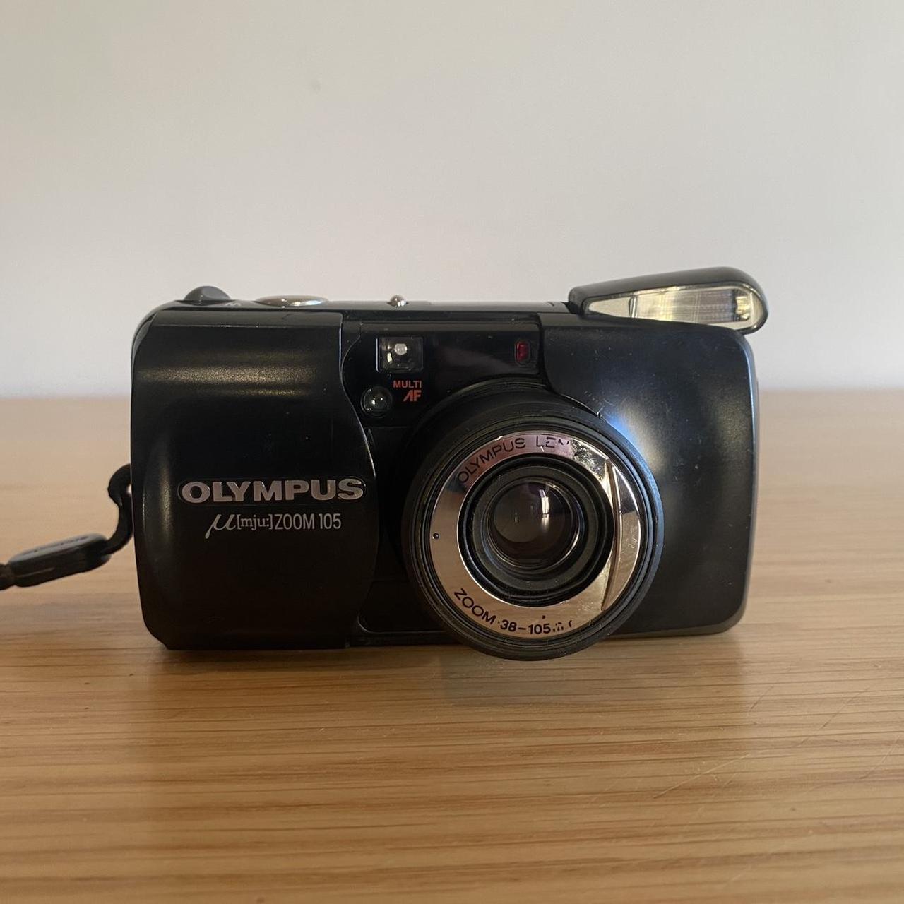 Olympus mju zoom 105 point and shoot film... Depop