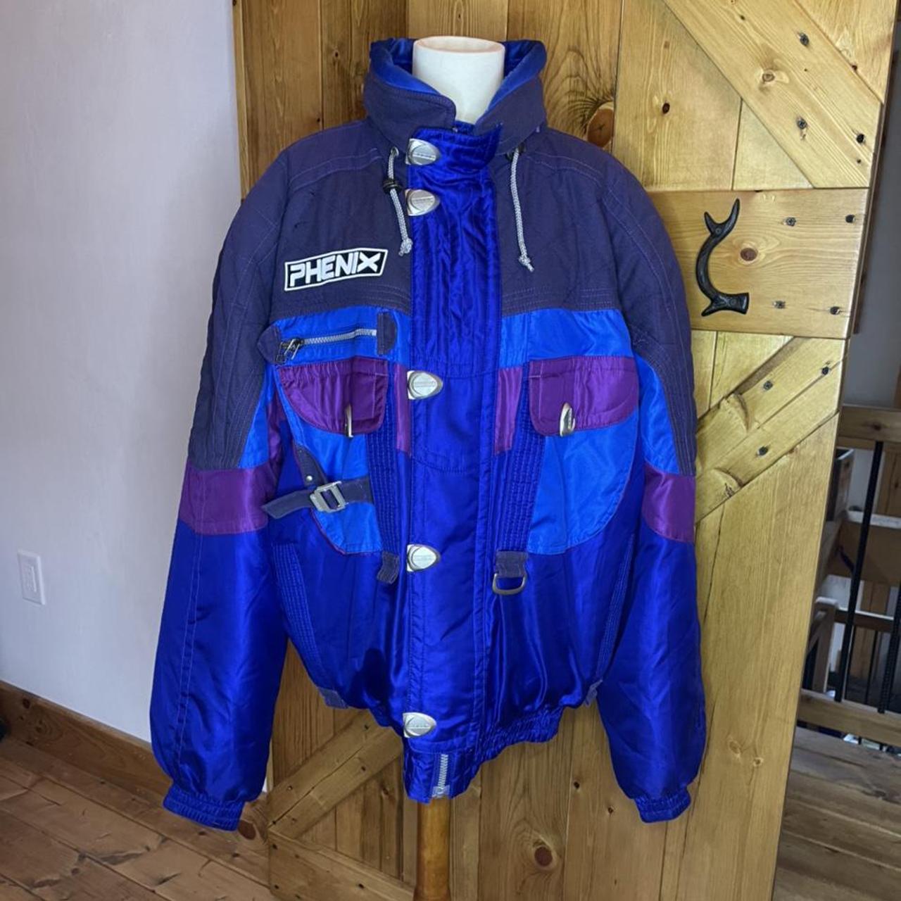 Vintage retro ski jacket. Phenix Sports ski /... - Depop