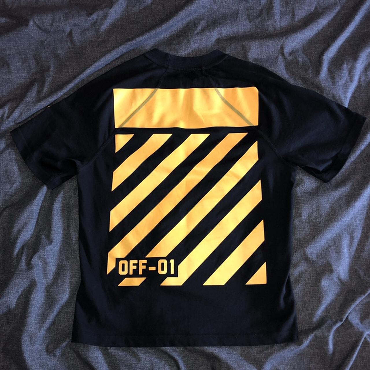 Off white deals moncler shirt