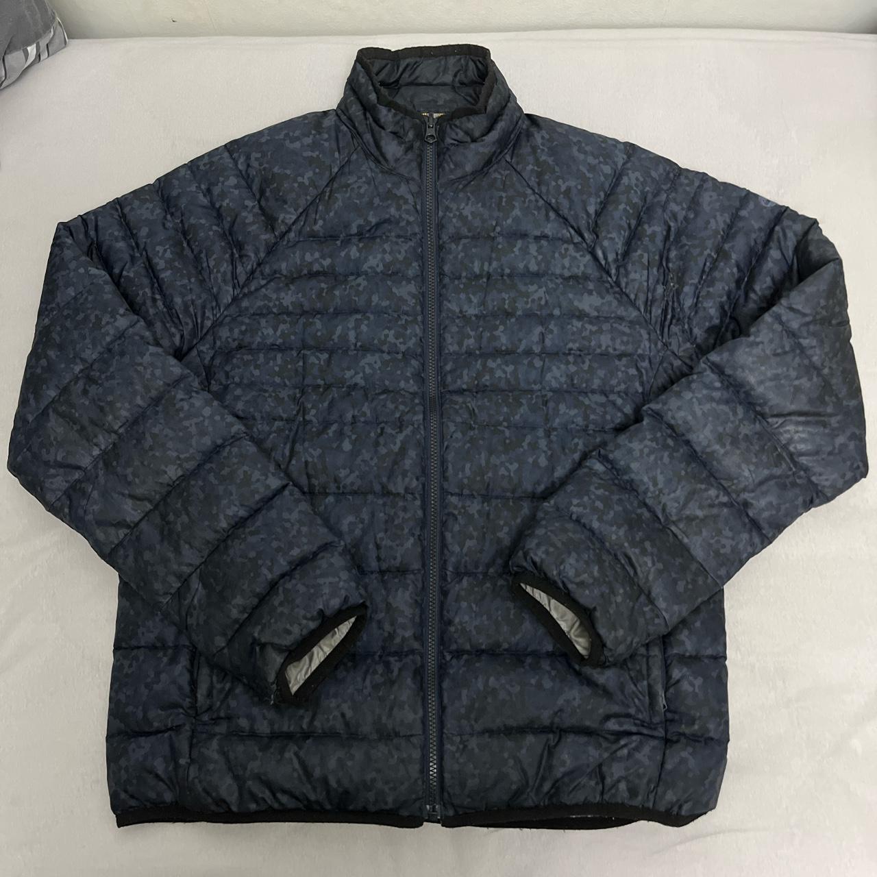 Timberland Men's Navy and Blue Jacket | Depop