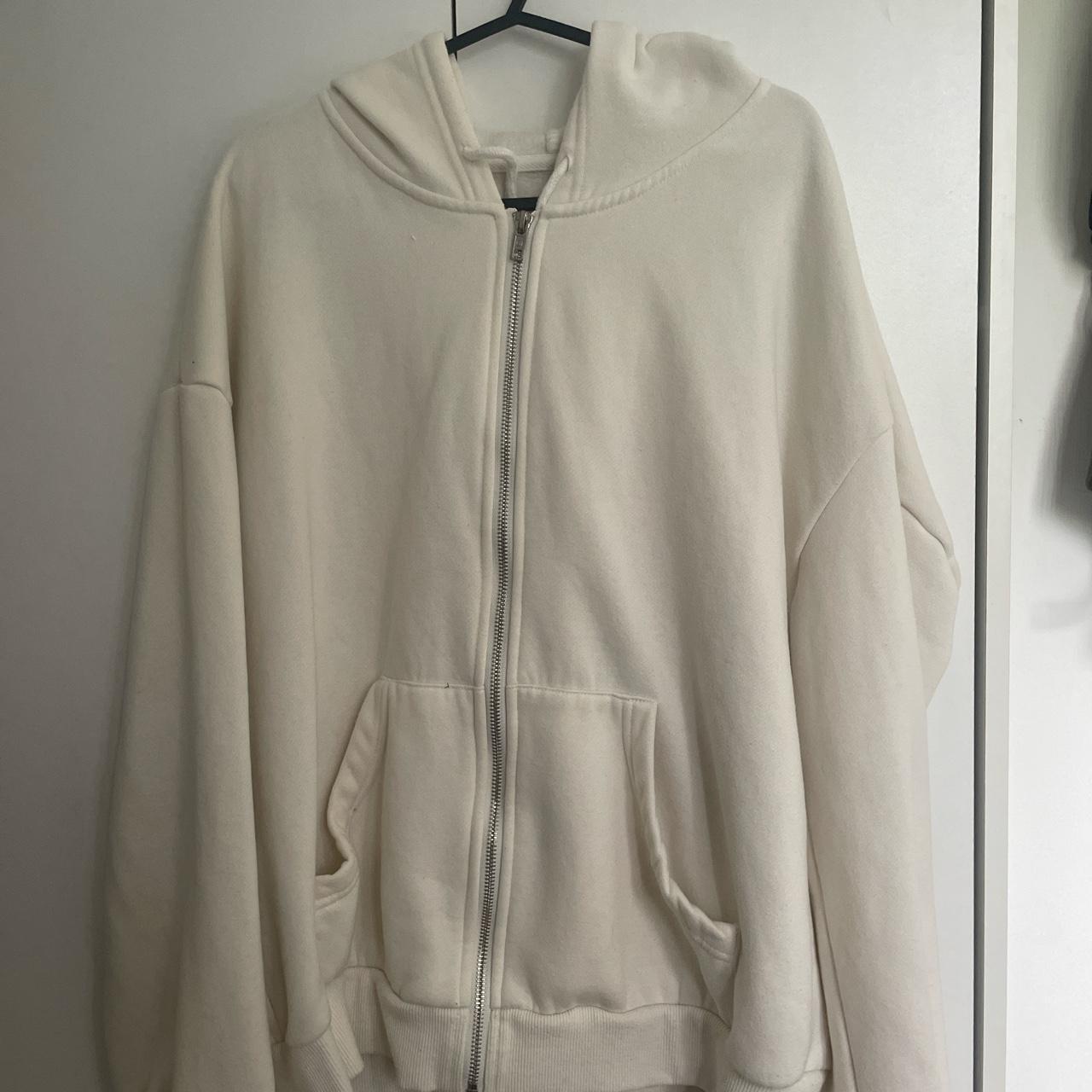 shein zip up hoodie. Size Xl but shown on a... - Depop