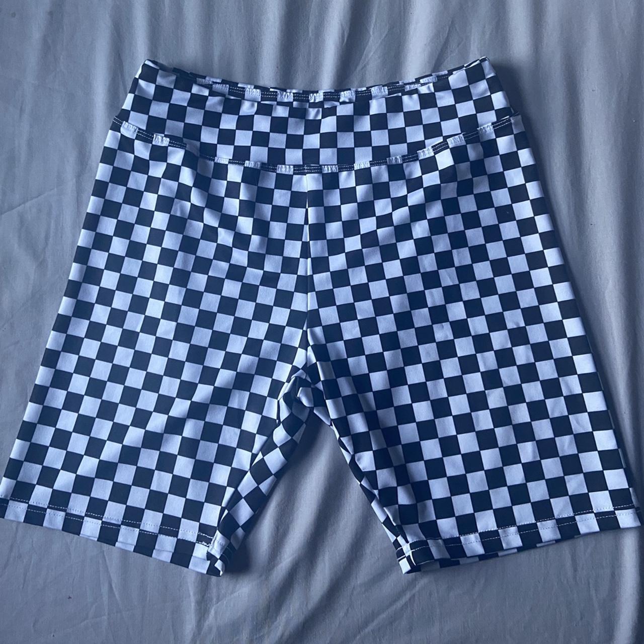 Checkerboard cheap cycle shorts