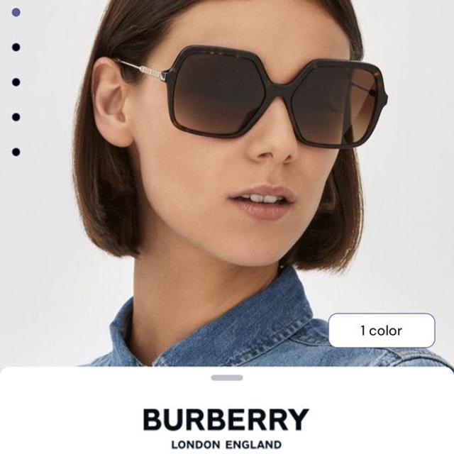 Burberry Women's Brown Sunglasses | Depop